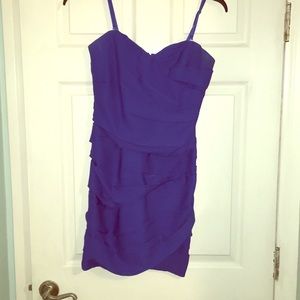 BCBG Royal blue cocktail dress